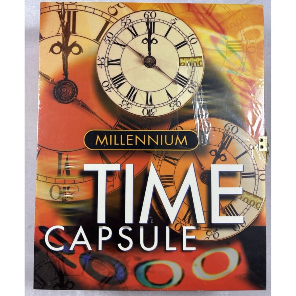 Millennium Time Capsule 2000 Carlton New Sealed Y2K Memory Book Keepsake Kit